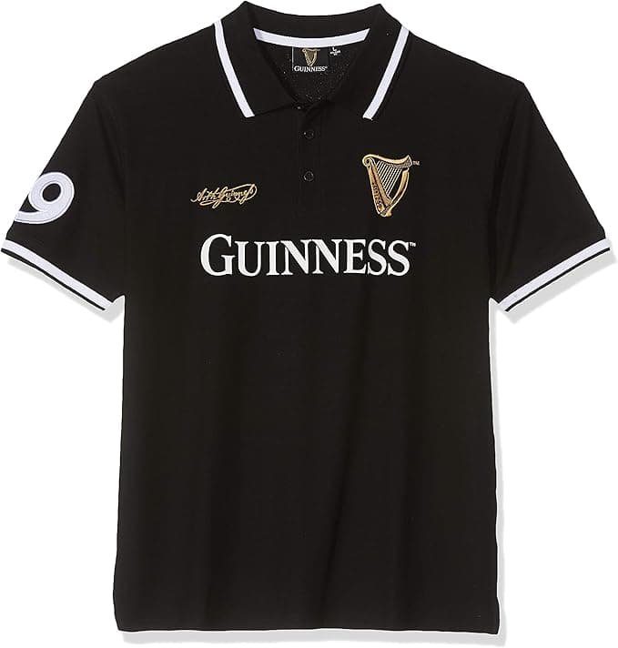 Guinness branded polo shirt