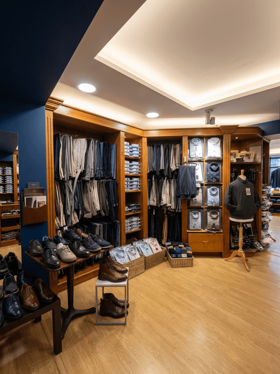 Suits and jackets in store