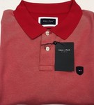 EDEN PARK | Red short sleeved polo 100% cotton - Available in 2XL only