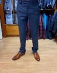 MEYER | Blue coloured formal trousers