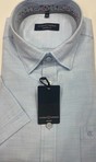 CASA MODA | Casual light blue short sleeved shirt - XL only