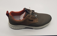 BUGATTI | Brown and Grey Trainer Shoe